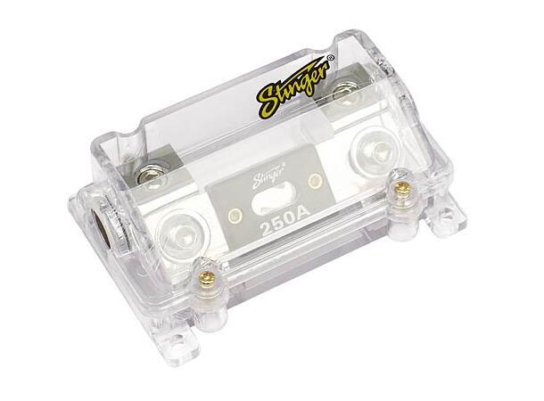 Stinger - SPD5204 sikringsholder ANL for 50mm² kabel, krom 